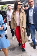 KATIE HOLMES Arrives at Nice Airport 05/17/2023