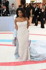 KEKE PALMER at 2023 Met Gala Celebrating Karl Lagerfeld: A Line of Beauty in New York 05/01/2023