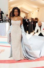 KEKE PALMER at 2023 Met Gala Celebrating Karl Lagerfeld: A Line of Beauty in New York 05/01/2023