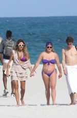 KELLY BENSIMON Out at a Beach in Miami 05/07/2023