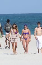 KELLY BENSIMON Out at a Beach in Miami 05/07/2023