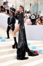 KENDALL JENNER at 2023 Met Gala Celebrating Karl Lagerfeld: A Line of Beauty in New York 05/01/2023