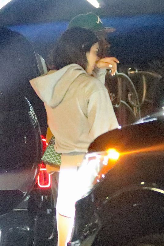 KENDALL JENNER Hugs Tyler, the Creator After Arrives at a Private Terminal at LAX 05/10/2023