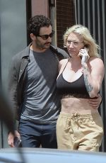 KESHA and Riccardo Maddalosso Out Kissing in Los Angeles 05/08/2023