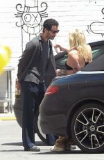 KESHA and Riccardo Maddalosso Out Kissing in Los Angeles 05/08/2023