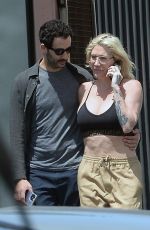 KESHA and Riccardo Maddalosso Out Kissing in Los Angeles 05/08/2023