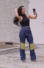 KIM KARDASHIAN Leaves Her Offices at Calabasas 04/28/2023