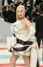 KIM PETRAS at 2023 Met Gala Celebrating Karl Lagerfeld: A Line of Beauty in New York 05/01/2023