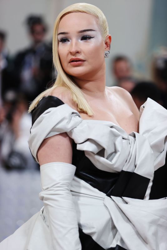 KIM PETRAS at 2023 Met Gala Celebrating Karl Lagerfeld: A Line of Beauty in New York 05/01/2023