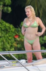 KIM PETRAS in Bikini on a Boat in Miami 05/20/2023