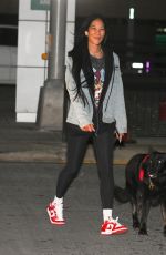 KIMORA LEE SIMMONS Out with Her Dog in New York 05/16/2023