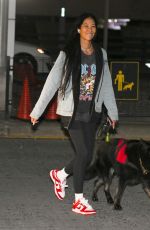 KIMORA LEE SIMMONS Out with Her Dog in New York 05/16/2023