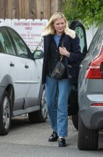 KIRSTEN DUNST Out for Early Dinner at Forman