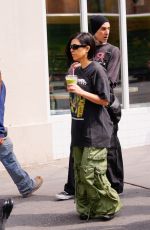 KOURTNEY KARDASHIAN and Travis Barker Out at 5th Avenue in New York 05/19/2023