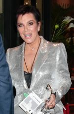 KRIS JENNER Leaves Beyonce Afterparty in Paris 05/26/2023