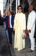 KRIS JENNER Leaves Ritz-Carlton Hotel in New York 05/02/2023