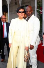 KRIS JENNER Leaves Ritz-Carlton Hotel in New York 05/02/2023