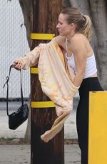 KRISTEN BELL Out After a Gym Session in Los Angeles 05/09/2023 