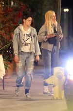 KRISTEN STEWART and DYLAN MEYER on a Dinner Date in West Hollywood 05/19/2023