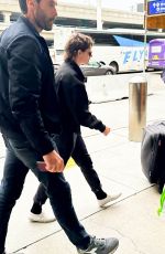 KRISTEN STEWART Arrives at LAX Airport in Los Angeles 04/29/2023