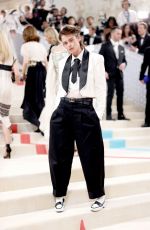 KRISTEN STEWART at 2023 Met Gala Celebrating Karl Lagerfeld: A Line of Beauty in New York 05/01/2023