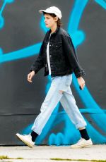 KRISTEN STEWART Leaves a Waxing Salon in Los Angeles 05/26/2023