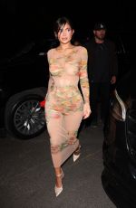 KYLIE JENNER Arrives at a Private Jean Paul Gaultier Party in New York 05/02/2023