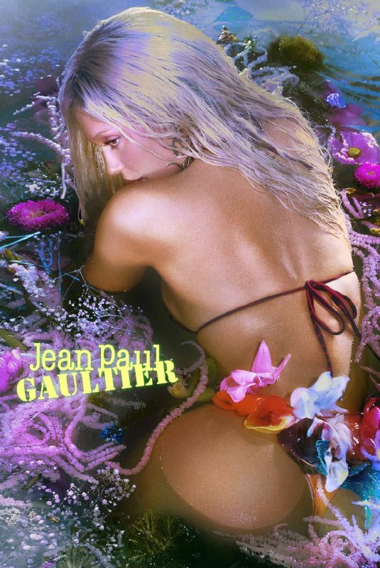 KYLIE JENNER for Jean Paul Gaultier Flowers Fashion Campaign Spring 2023
