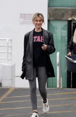 LALA KENT in a Leather Jacket Out Shopping in West Hollywood 05/09/2023