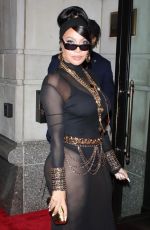 LALA NATHONY Arrives at Her Hotel After 2023 Met Gala in New York 05/01/2023