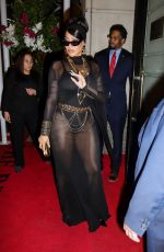 LALA NATHONY Arrives at Her Hotel After 2023 Met Gala in New York 05/01/2023