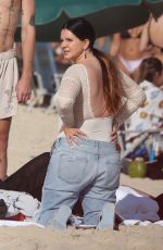 LANA DEL REY in Swimsuit at Ipanema Beach in Rio de Janeiro 05/26/2023