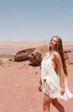LARSEN THOMPSON at a Photoshoot in Tel Aviv, May 2023