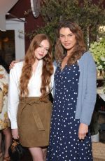 LARSEN THOMPSON at Laura Brown and Sezane Fete Opening at Brentwood Country Mart Store 05/17/2023