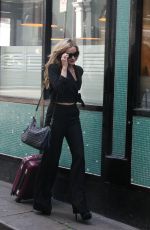 LAURA WHITMORE Arrives at Olympia Theatre in Dublin for a Charity Gig Rock Against Homelessness 05/26/2023