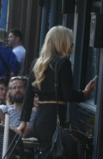LAURA WHITMORE Arrives at Olympia Theatre in Dublin for a Charity Gig Rock Against Homelessness 05/26/2023