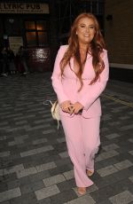 LAUREN BAYFORD Arrives at Big George Foreman Screening at Ham Yard Hotel in London 04/26/2023