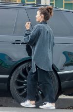 LAUREN PARSEKIAN Out for Solo Lunch in Los Feliz 05/09/2023