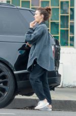 LAUREN PARSEKIAN Out for Solo Lunch in Los Feliz 05/09/2023