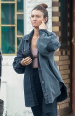 LAUREN PARSEKIAN Out for Solo Lunch in Los Feliz 05/09/2023