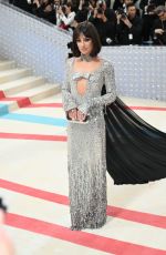 LEA MICHELE at 2023 Met Gala Celebrating Karl Lagerfeld: A Line of Beauty in New York 05/01/2023