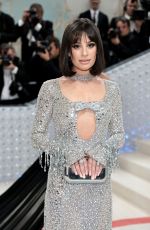 LEA MICHELE at 2023 Met Gala Celebrating Karl Lagerfeld: A Line of Beauty in New York 05/01/2023