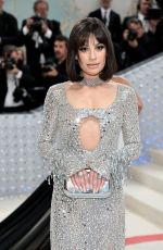 LEA MICHELE at 2023 Met Gala Celebrating Karl Lagerfeld: A Line of Beauty in New York 05/01/2023