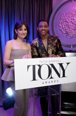 LEA MICHELE at 76th Annual Tony Award Nominations in New York 05/02/2023