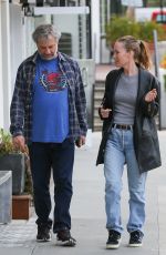 LESLIE MANN and Judd Apatow Arrives at Lucky