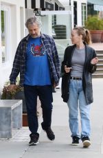LESLIE MANN and Judd Apatow Arrives at Lucky