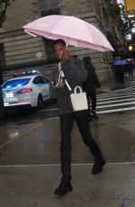 LETITIA WRIGHT Out and About in New York 04/30/2023