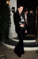 LIBERTY ROSS Leaves Casa Cruz Restaurant in Notting Hill 05/10/2023