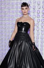 LILY JAMES at 2023 Met Gala Celebrating Karl Lagerfeld: A Line of Beauty in New York 05/01/2023
