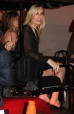 LINDSEY VONN Arrives at Carbone